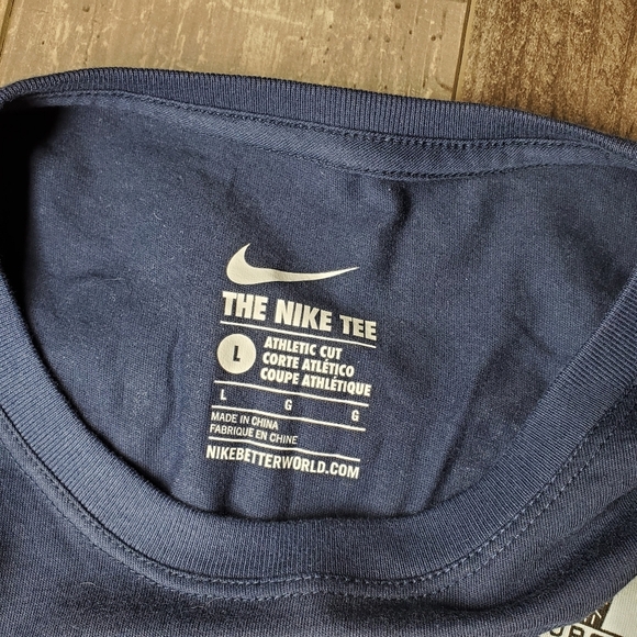 Nike Denver Broncos Football Peyton Manning T-Shirt Size Large NWOT Blue Orange - Picture 3 of 16